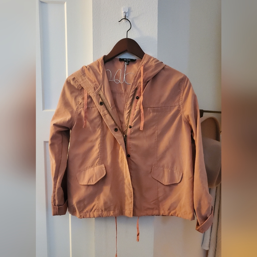 Rose Pink spring jacket NWOT